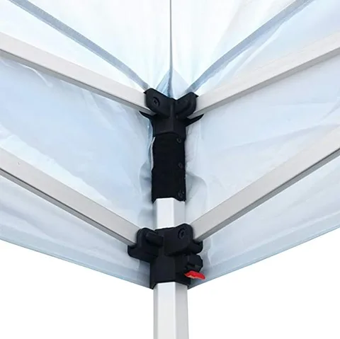 Canopy locked in at every corner