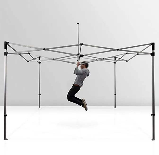 Canopy52 tent frame: strong enough to hang from